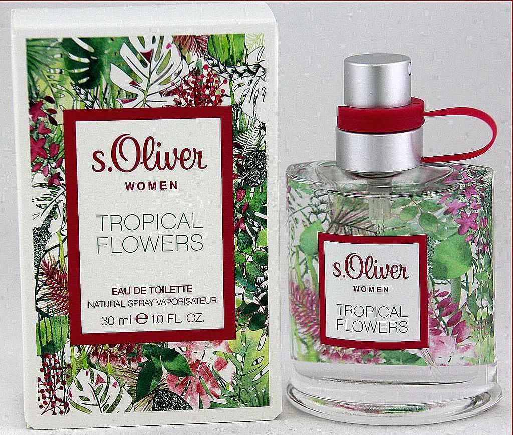 s.Oliver Tropical Flowers Woman EDT 30ml spray - Woda toaletowa damska