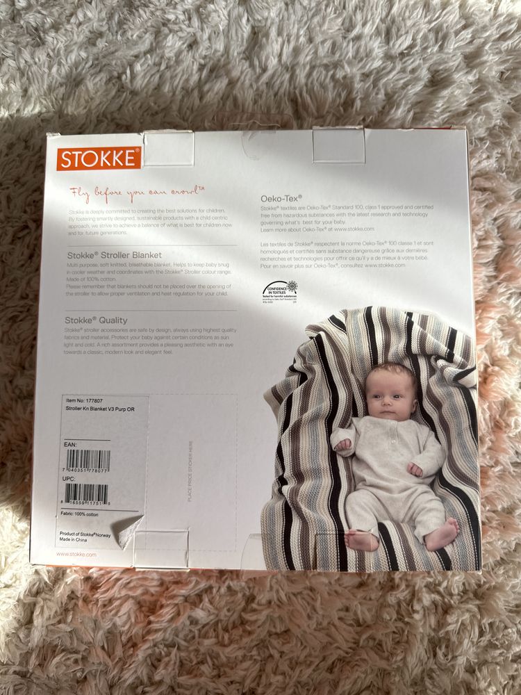 Stokke kocyk do wózka