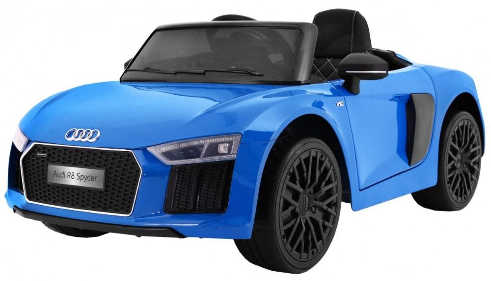 Audi R8 Spider Lakier 2 x 45W Akumulator 2 x 6V/7Ah