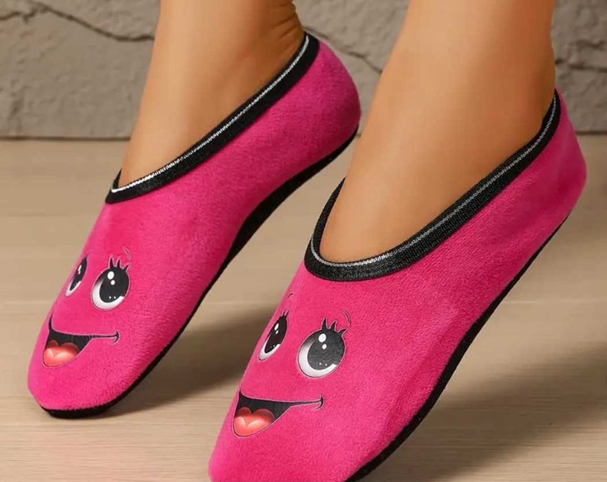 Damskie kapcie ciepłe antypoślizgowe rozm.36