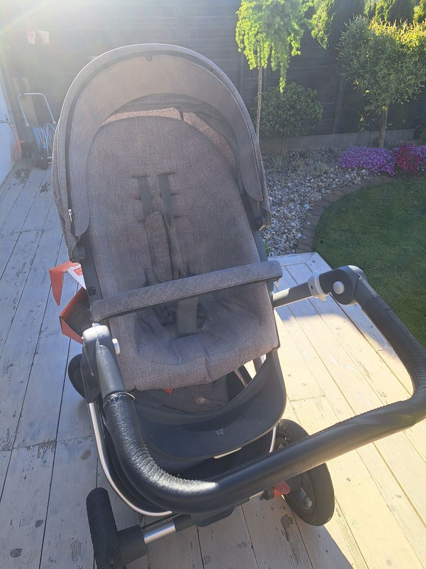 Wózek stokke trailz z super wyposażeniem