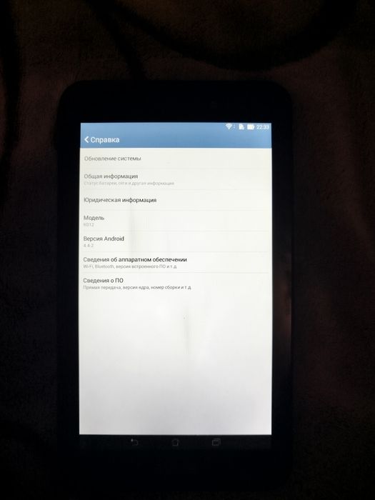 Планшет ASUS с симкой