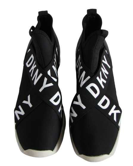 DKNY czarne sneakersy damskie 42