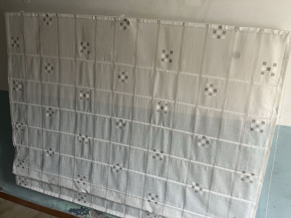 2cortinas rolo para janela e porta