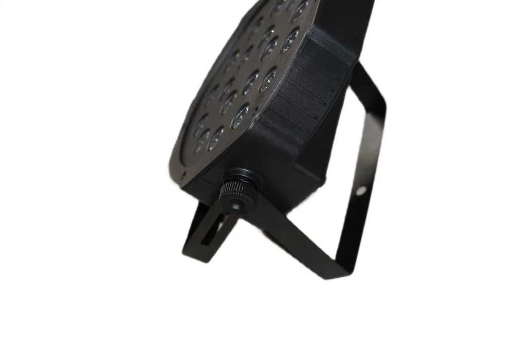 Reflektor sceniczny LED PAR 18x3W 3in1 AUTO SOUND DMX512 DJ BAR