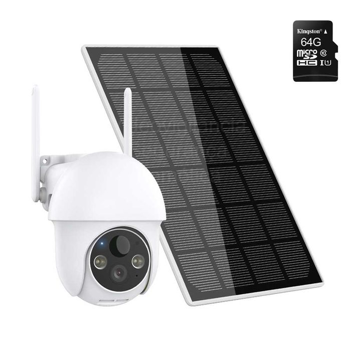 Câmara de vigilância 3MP/sem fios/visão noturna COR/DETECÇÃO MOVIMENTO