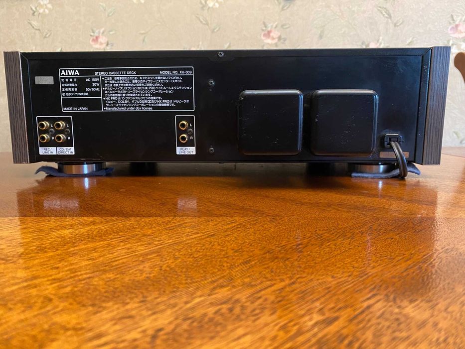 Кассетная дека AIWA Excelia XK-009 + паспорт