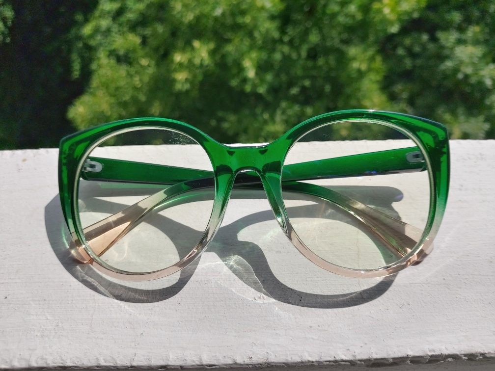 okulary oprawki vintage retro okrągłe