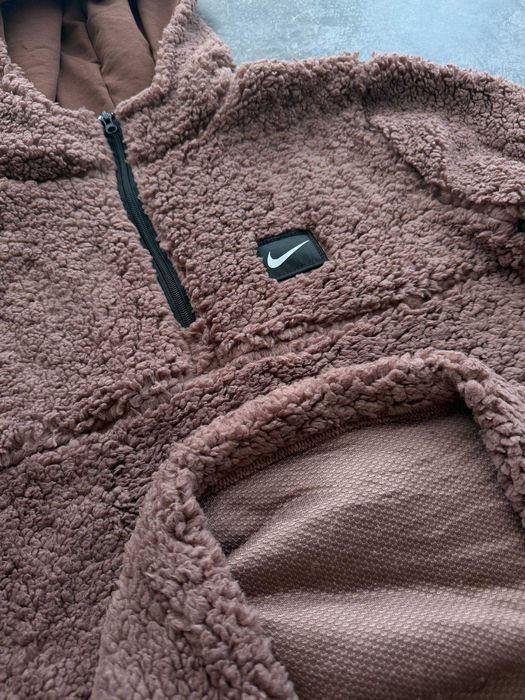 Худі чоловіче Nike Sherpa Hoodie кофта толстовка зимова тедді найк