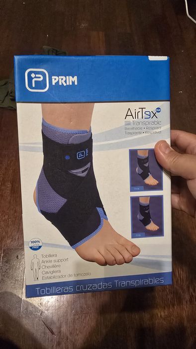 Faxia elástica para o tornozelo