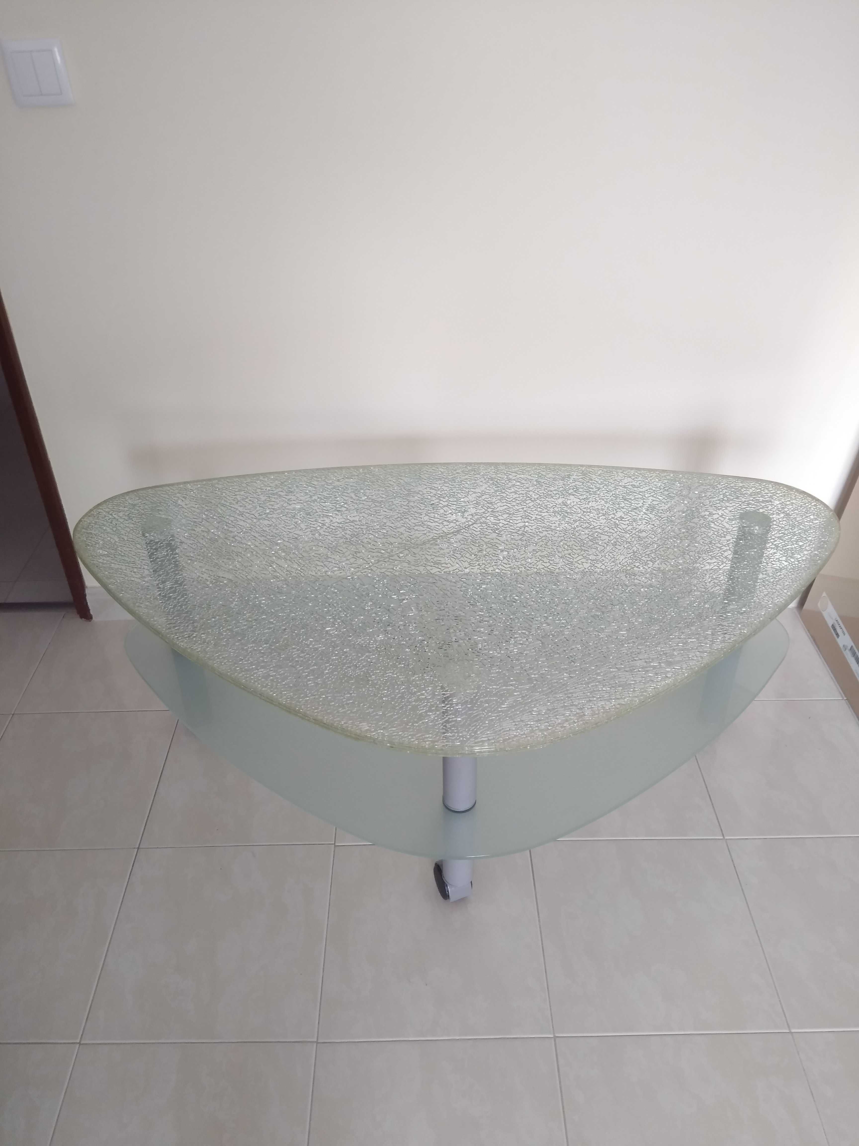 Mesa de vidro para sala