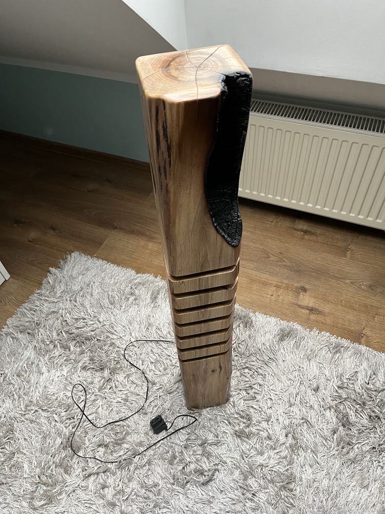 Lampa dębowa - led