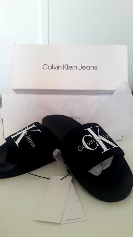 Klapki Calvin Klein Jeans Slide Monogram rozmiar 39