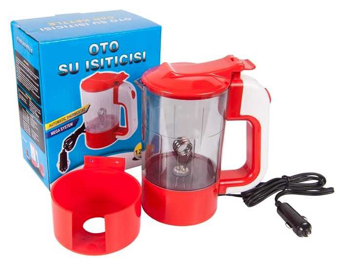 Czajnik samochodowy GRZAŁKA 12V / 24V 200W