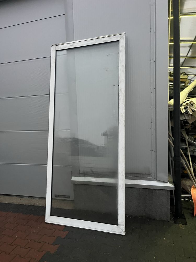 Drzwi aluminiowe 2 szt automatyczne 115x266 - 2szt