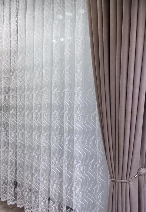 Штори мікровелюр