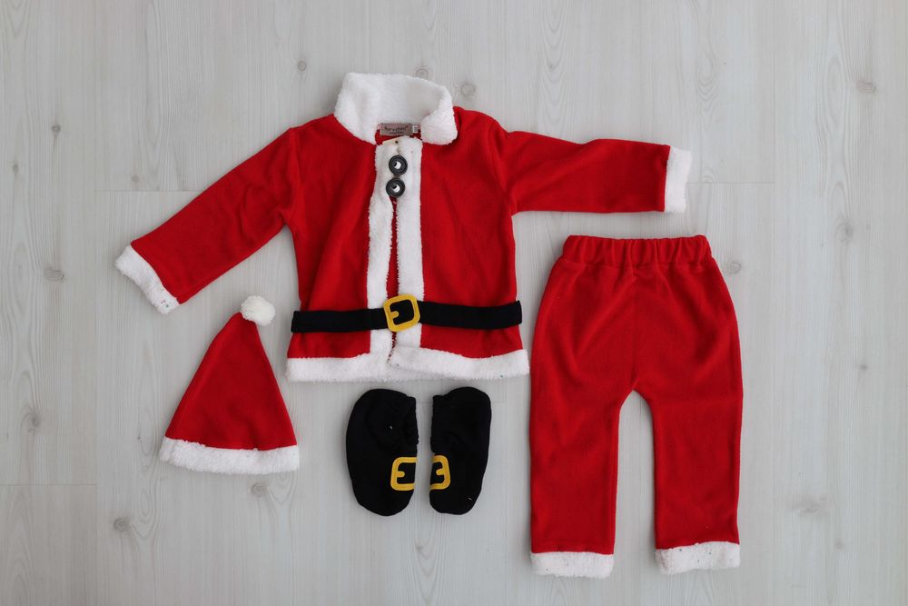 Disfarce Pai Natal, 1-2 anos, NOVO!
