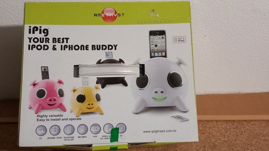 Coluna infantil para iPod & iPhone