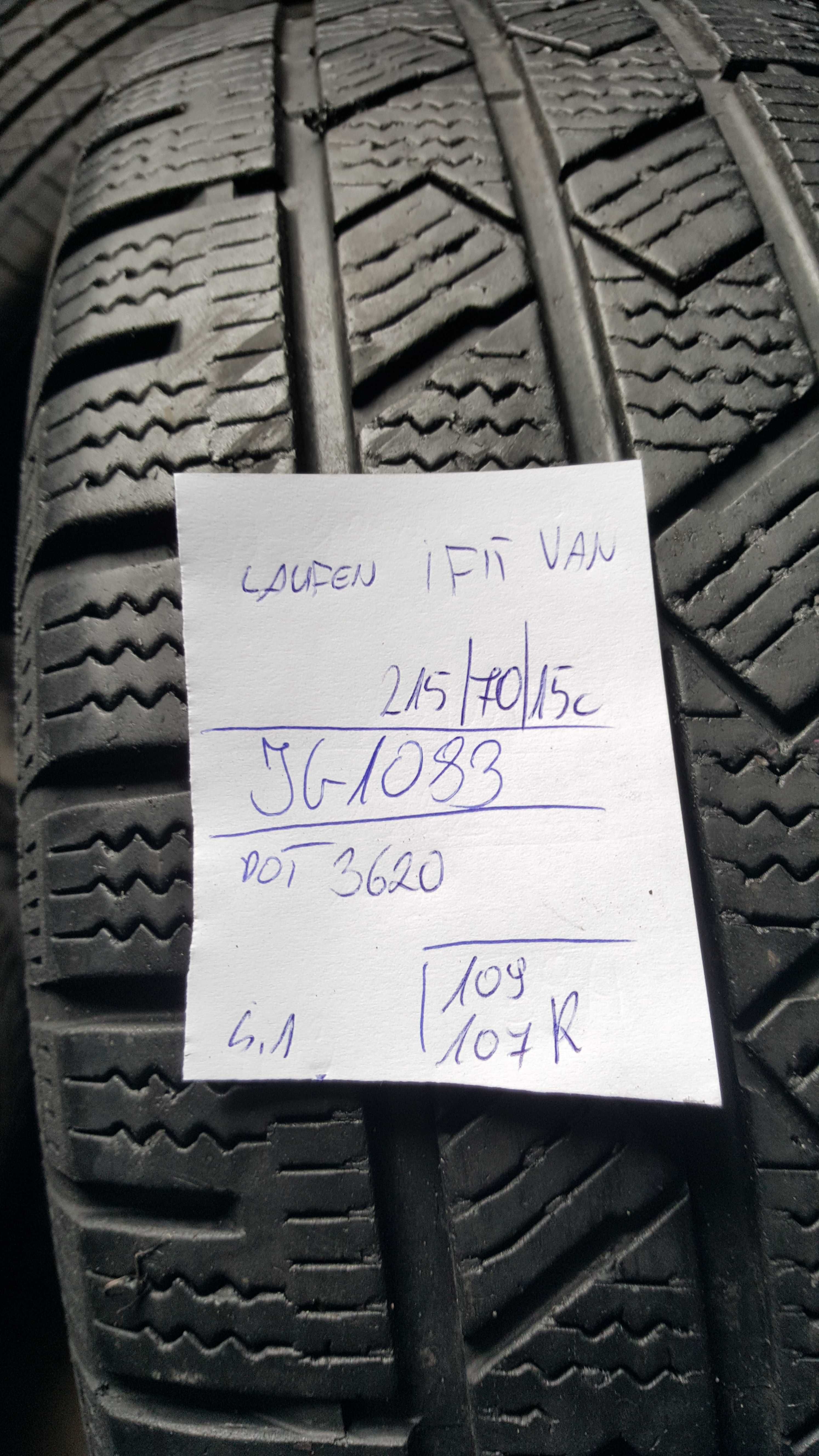Laufenn 215/70 r15C i Fit VAN /// 5,1mm!!! 20r wysyłka