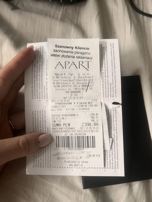 Idealne na prezent – złote kolczyki z diamentami 0,15 ct + certyfikat