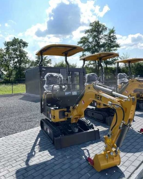 Minikoparka NEX N12 Long Yanmar 2025 koparka koparko ładowarka