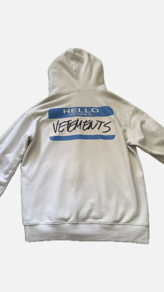 vetements zip-hoodie