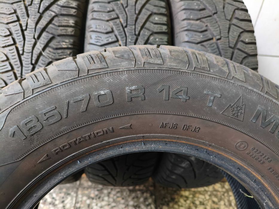 Uniroyal 185/60R14 88T 4x5.54 MS Plus 77 cena za 4szt MONTAŻ ZIMOWE