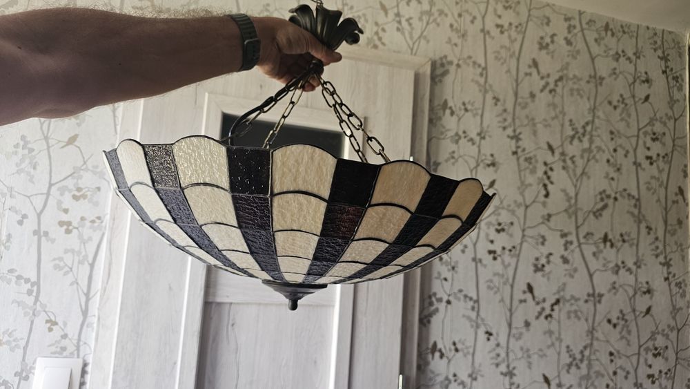 Plafon witrażowy Tifany