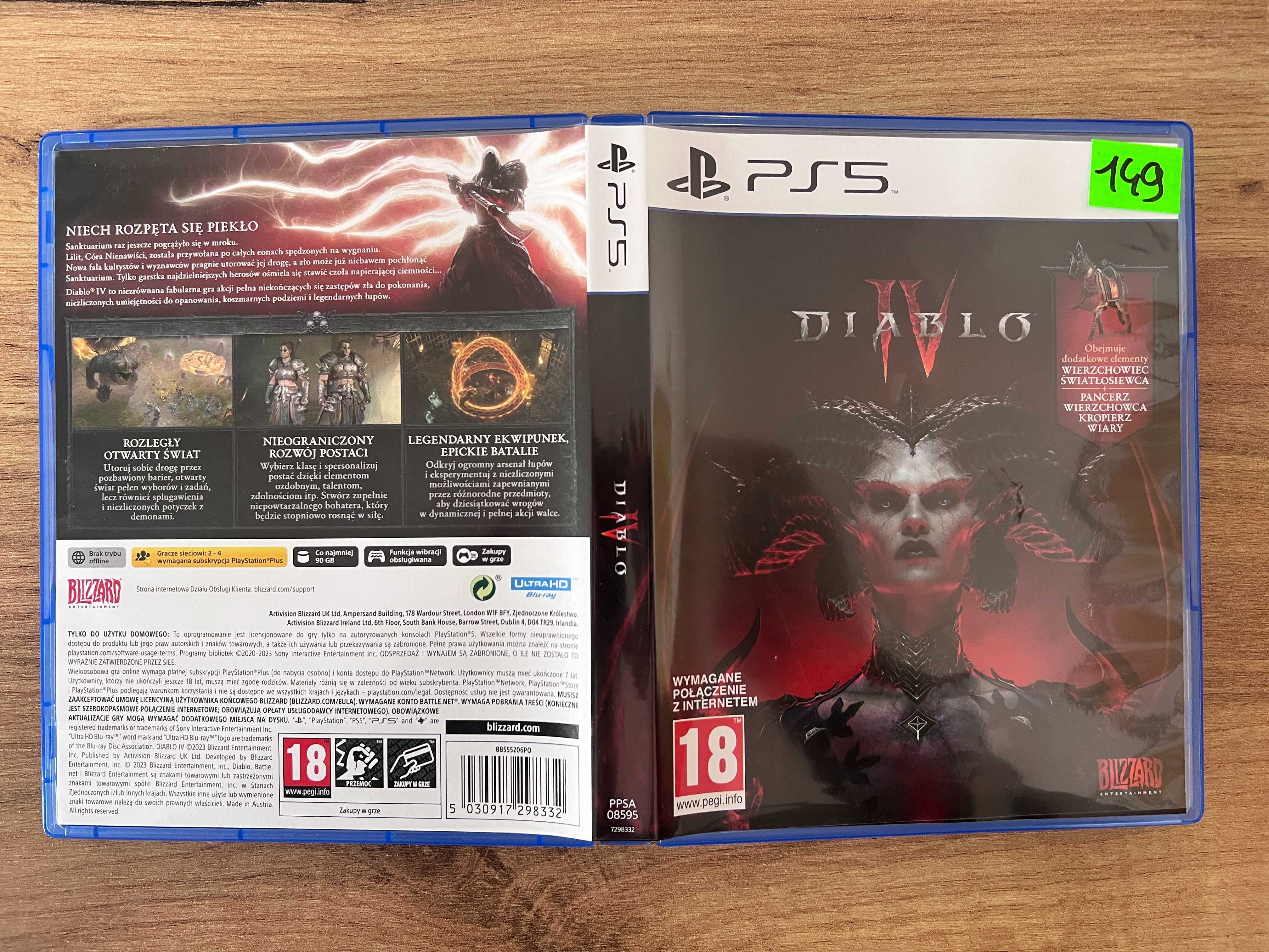 Diablo IV PS5 | Sprzedaż | Skup | Jasło Mickiewicza