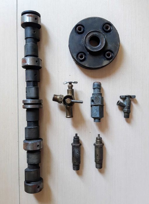 Муфта вентилятора распредвал кран радиатора клапан ресивера Т-150