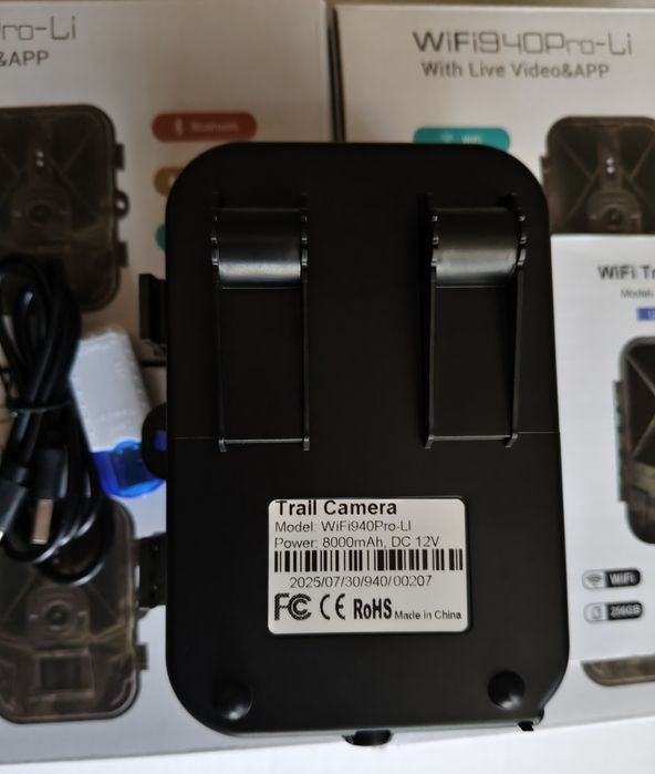 Фотоловушка Suntek WiFi HC-940 Pro Li 4K с аккумулятором, фотопастка