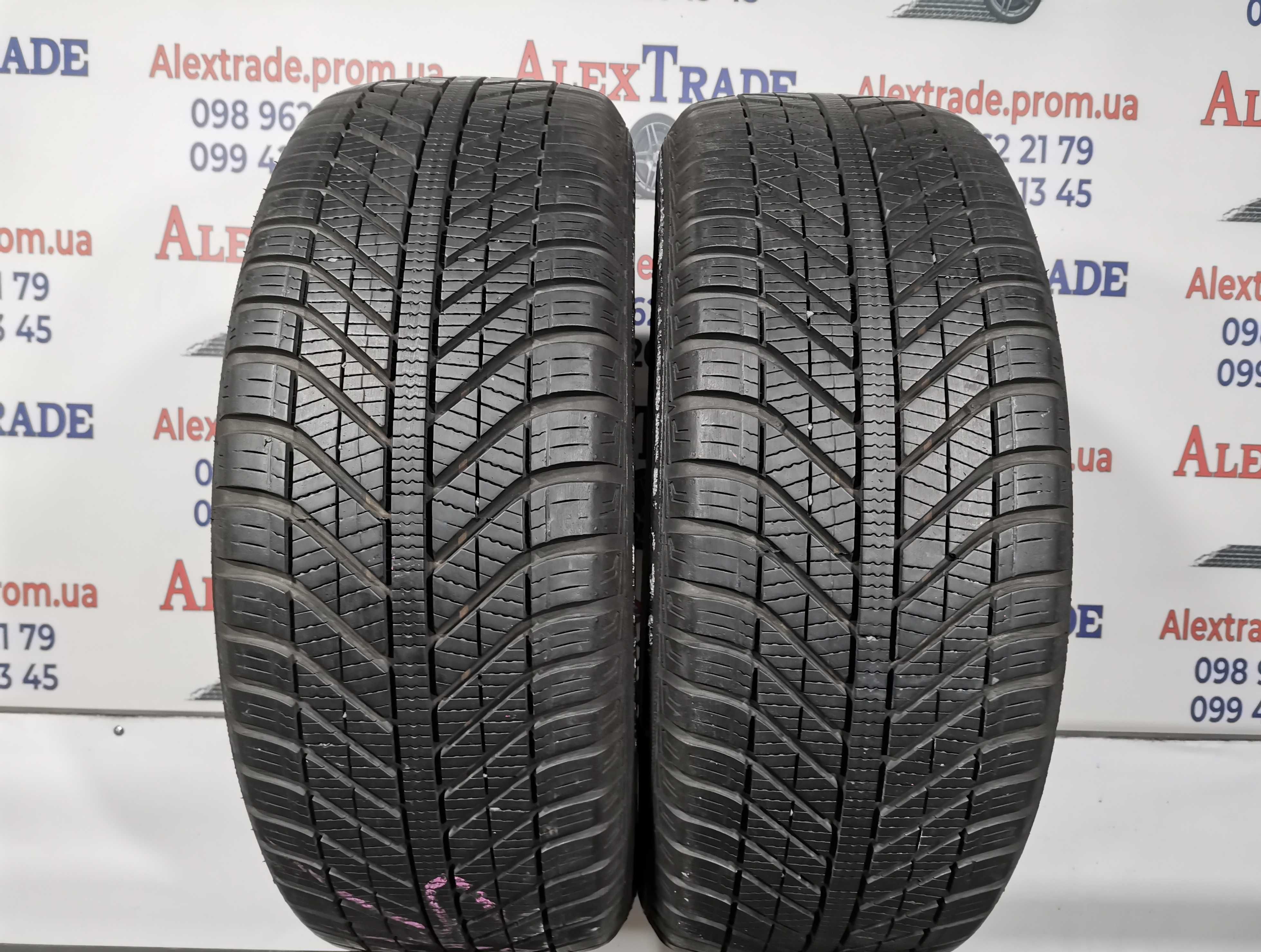 2 шт. 205/55 R16 Goodyear Vector 4 Seasons Gen-1 шини б/у, 7 мм,