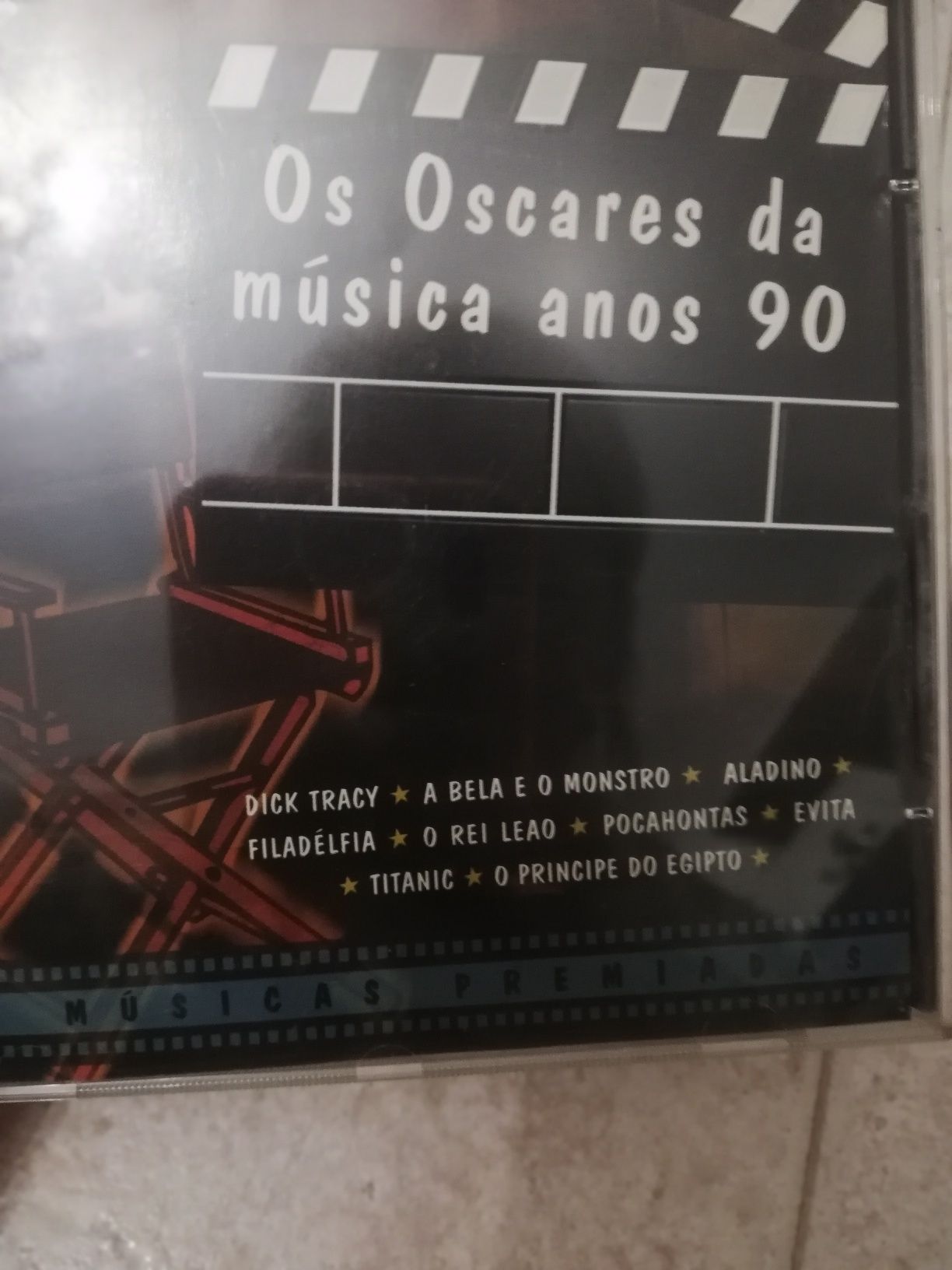 Coleção de 3 Cds Os Óscares da Música - anos 70, 80 e 90