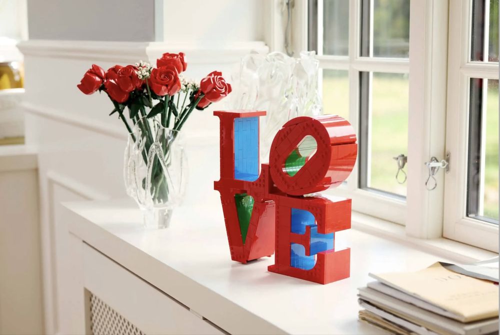 Lego Love dia dos namorados