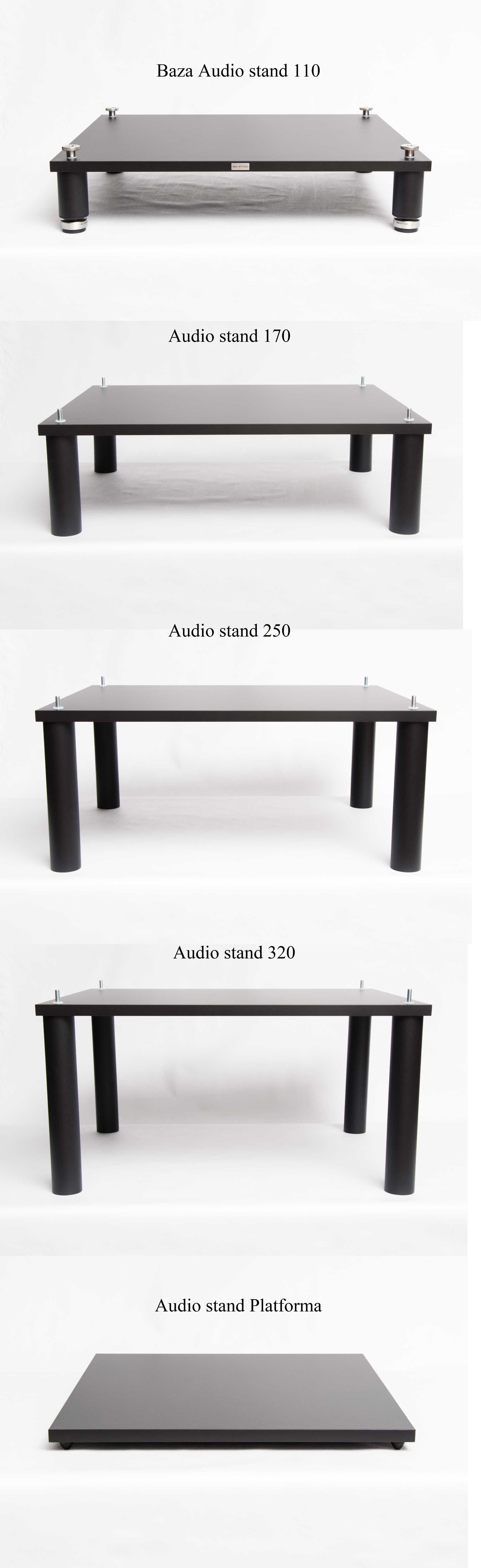 Stolik audio modułowy, stolik na sprzęt audio Hi-End, szafka BM Stand