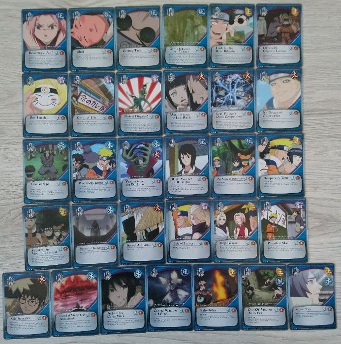 Karty do gry Naruto CCG, karty Mission