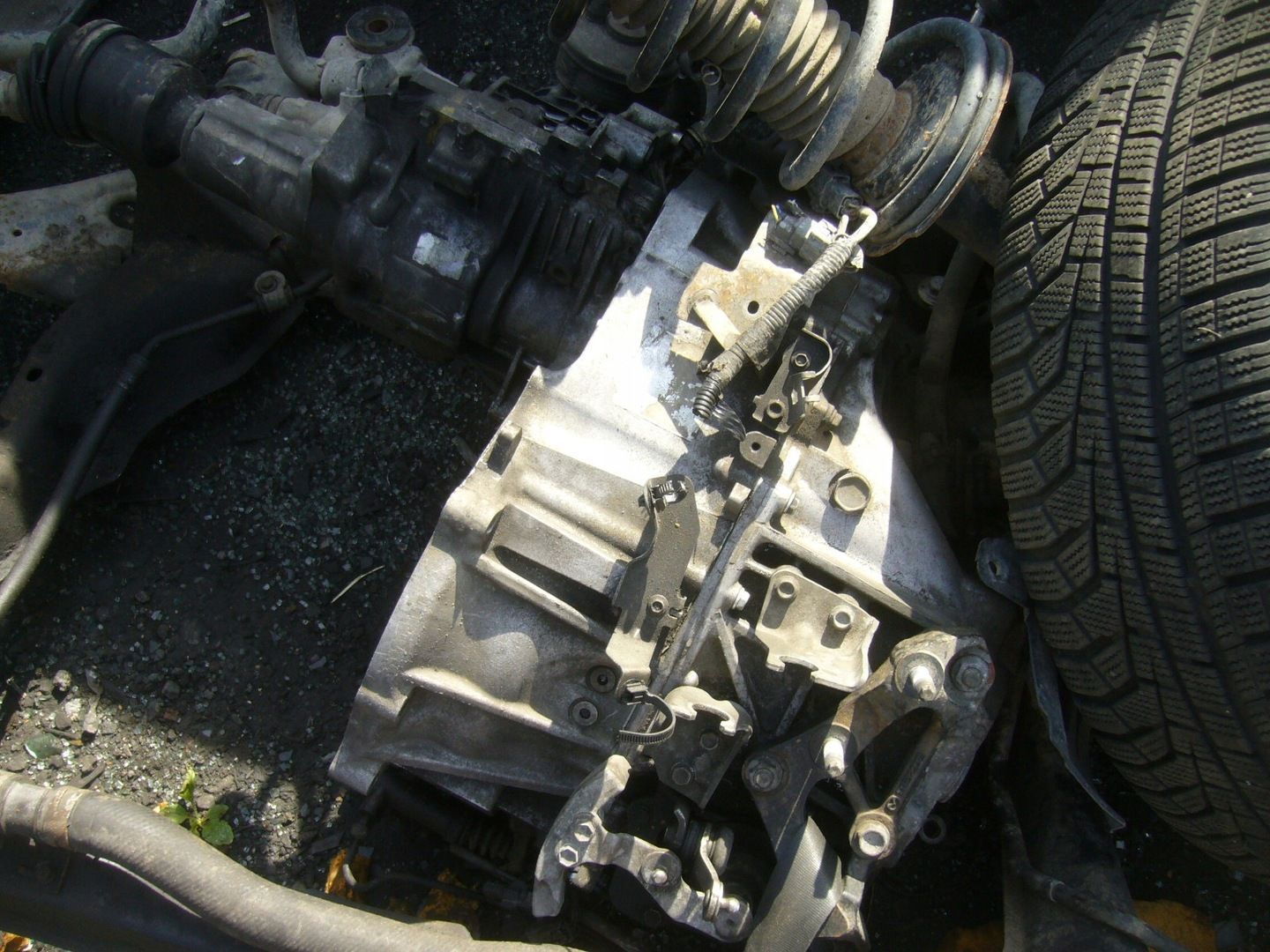 MAZDA CX7 2.3 SKRZYNIA BIEGÓW 6 REDUKTOR 4X4 KOMPLET