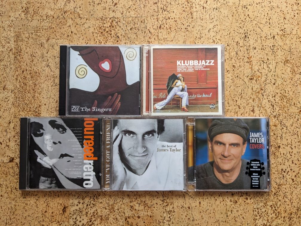 CD диски Jazz, Michael Mantler, Bob Dylan, Lou Reed, Band, Pogues, Van