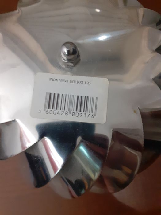 Ventilador inox Eolico Novo