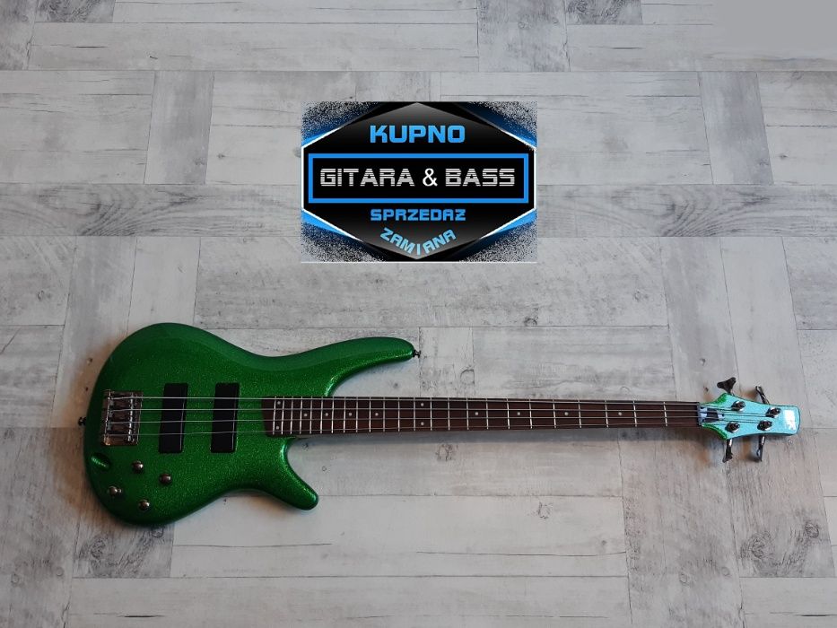 Piękna Gitara Basowa Ibanez SR300 -Green Bass- wysyłka Gratis -Zamiana