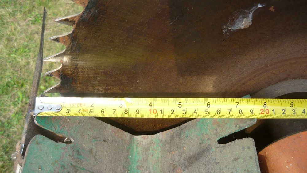 Piła tarczowa do drewna kłód opału krajzega 400V stołowa krejzega