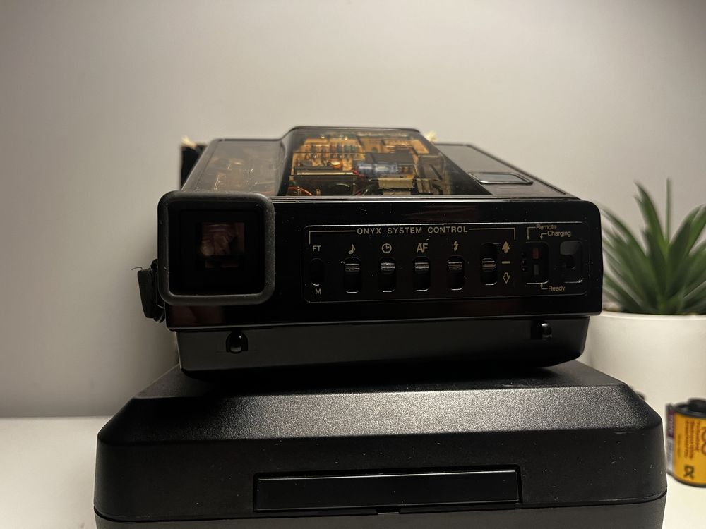 Polaroid Spectra Onyx - aparat, pudelko, stan idealny
