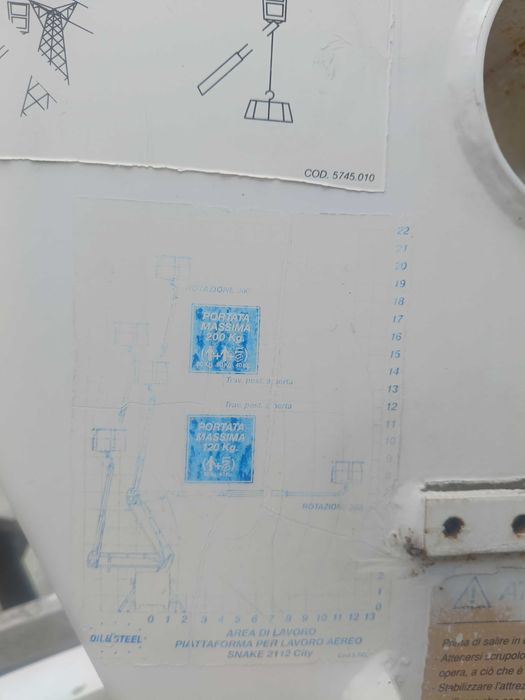 Podnośnik koszowy Nissan Cabstar 21m