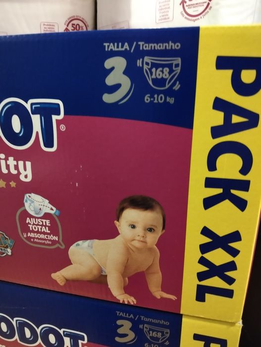 Fraldas Dodot Activity T 3" - 36€ a Caixa