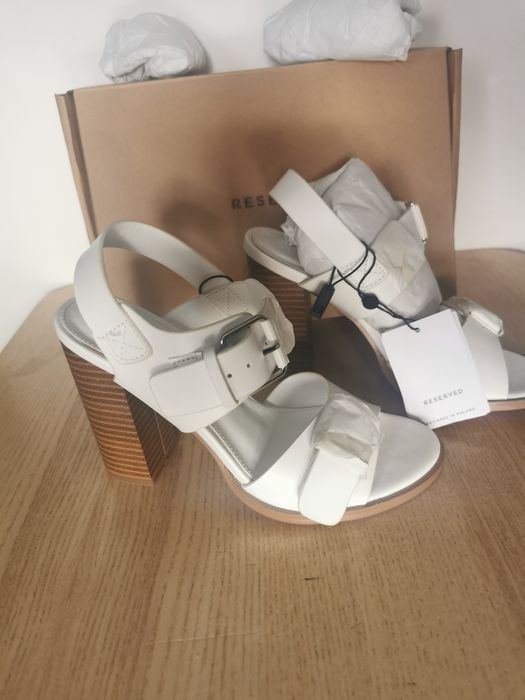 NOWE Sandały damskie na słupku Reserved rozm 36