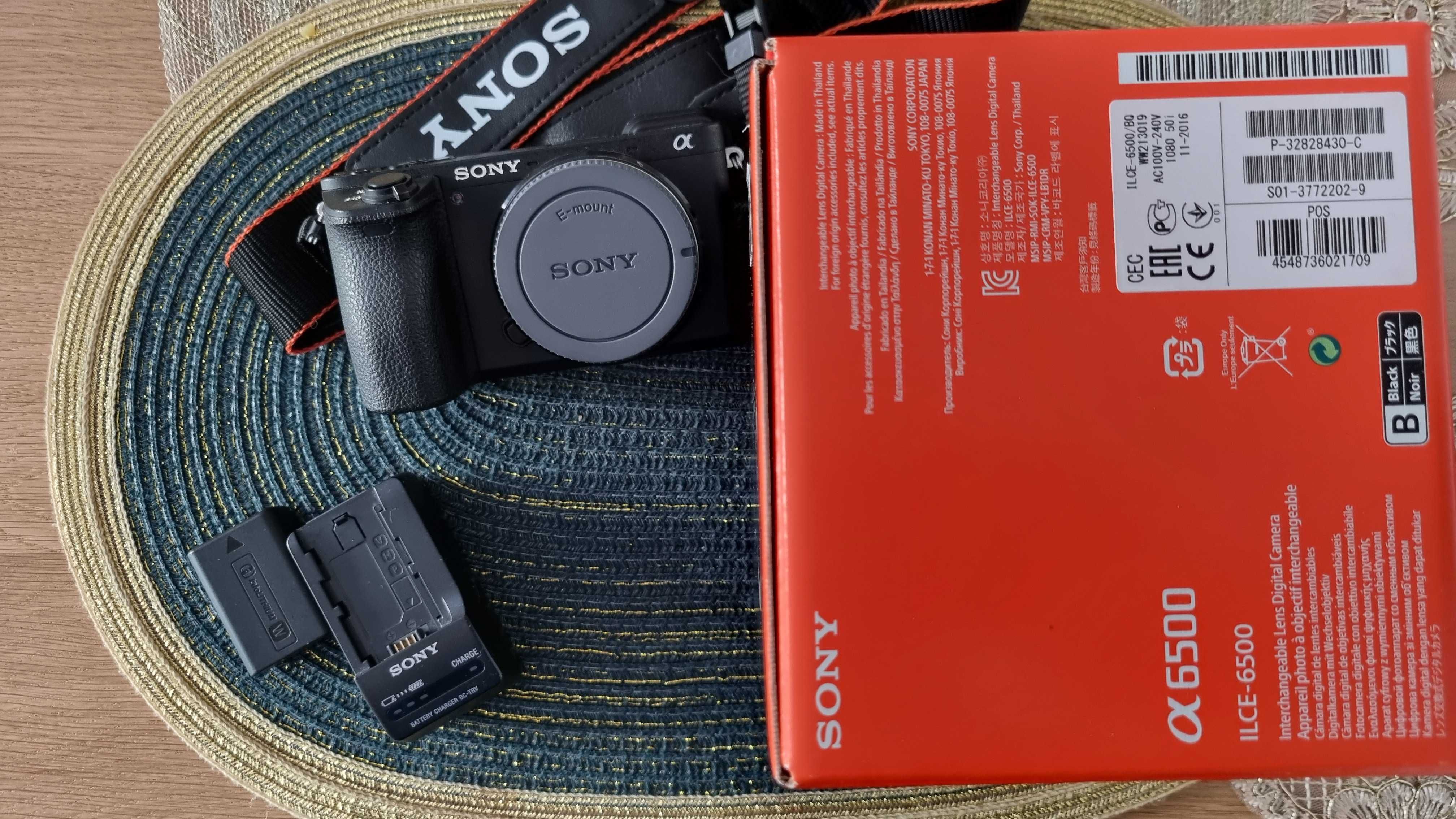 Aparat cyfrowy Sony A6500