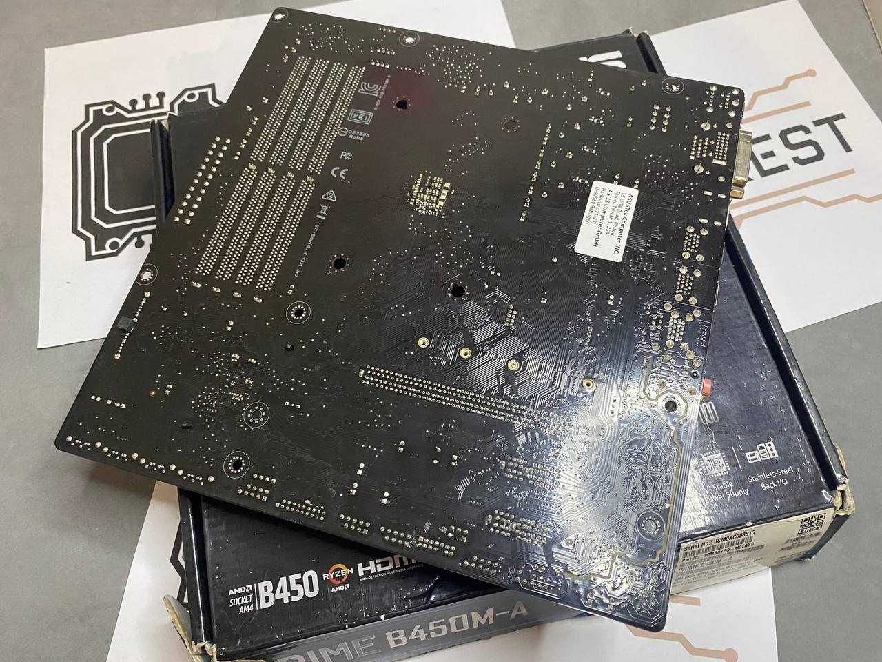 Материнська плата ASUS Prime B450M-A AM4