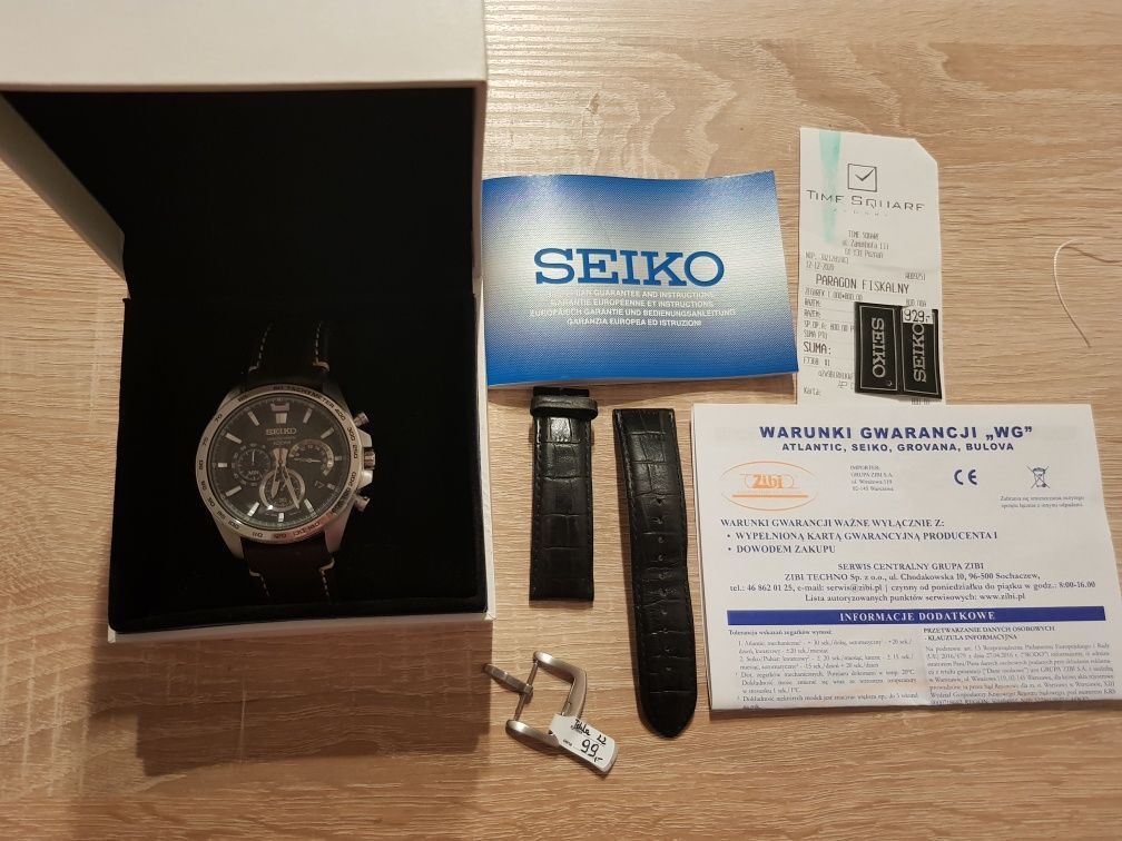 Zegarek Seiko Chronograph 100m