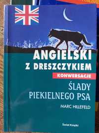 Angielsko języczna książka. Angielski z dreszczykiem. Ślady piekielneg