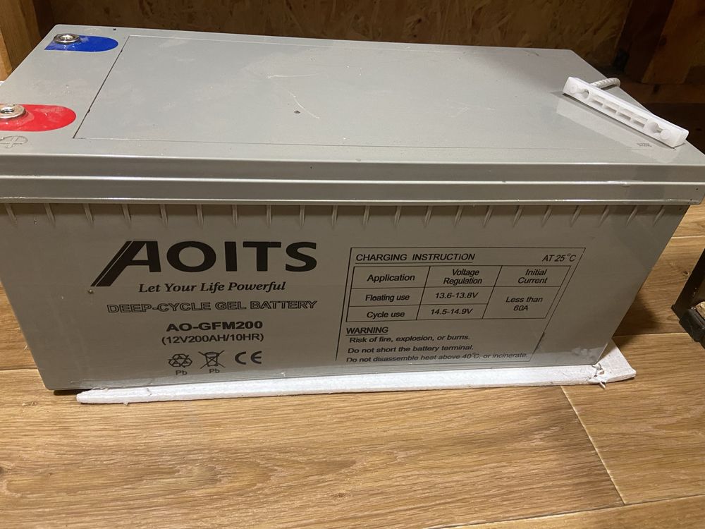 Аккумулятор гелевий AOITS 12V200AH